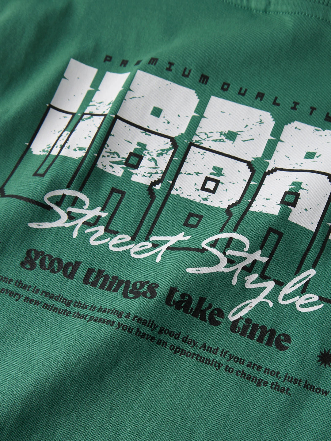 Benno T-shirt - groen - Bottle Green