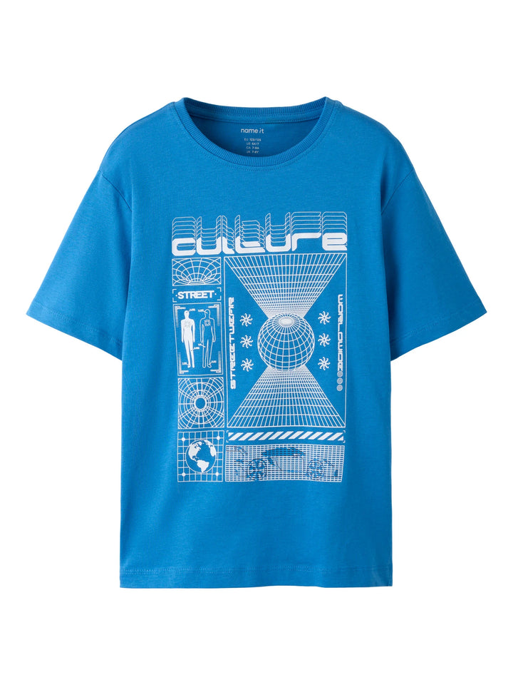 Benno T-shirt - blauw - Star Sapphire