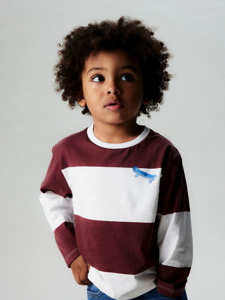 Tinus T-shirt - bruin - Andorra