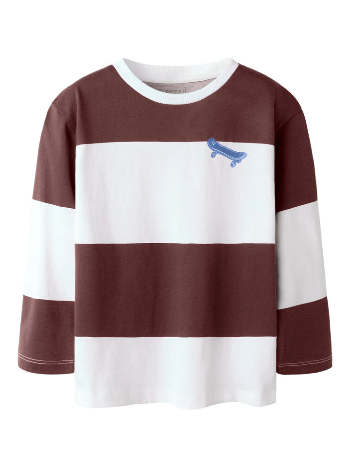 Tinus T-shirt - bruin - 80