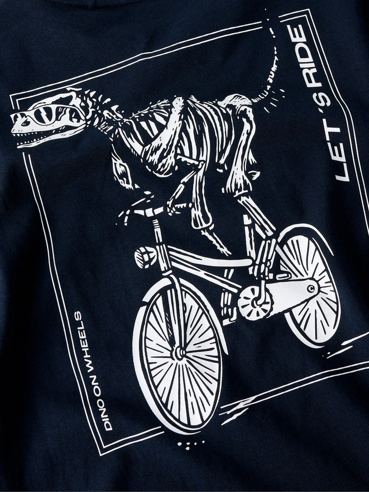 Tinus T-shirt - blauw - Salute