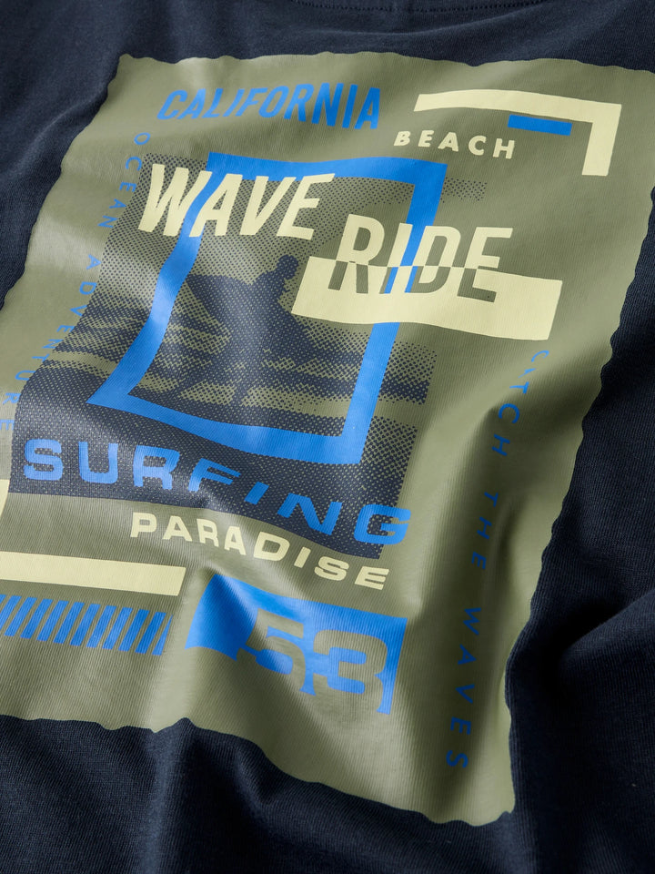 Hansy T-shirt - blauw - Salute