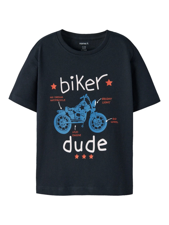 Benna T-shirt - blauw - 80