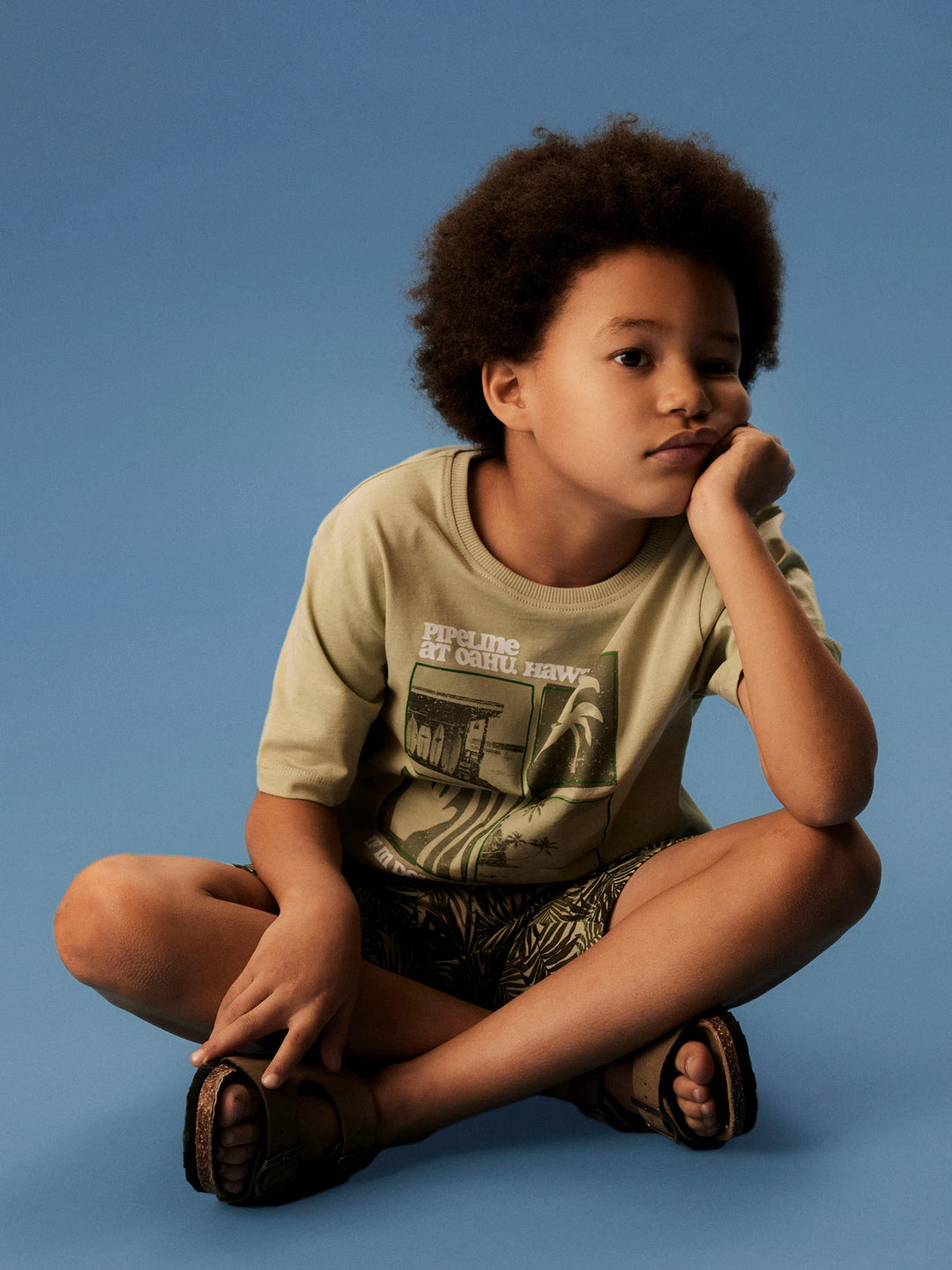 Joel T-shirt - groen - Swamp