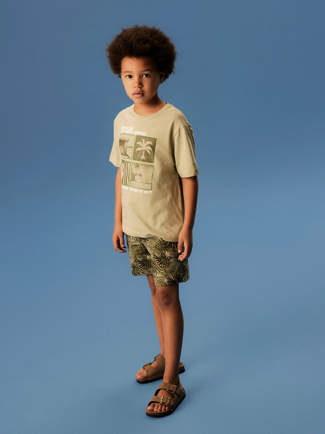 Joel T-shirt - groen - Swamp