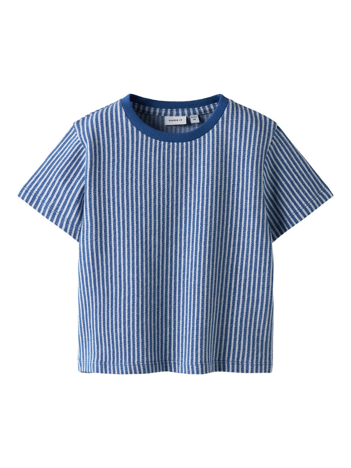 Hans T-shirt - blauw - Nautical Blue