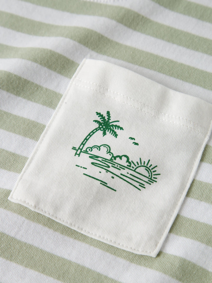 Jesper T-shirt - groen - Swamp