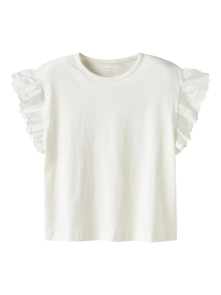 Hazel T-shirt - wit - Gardenia