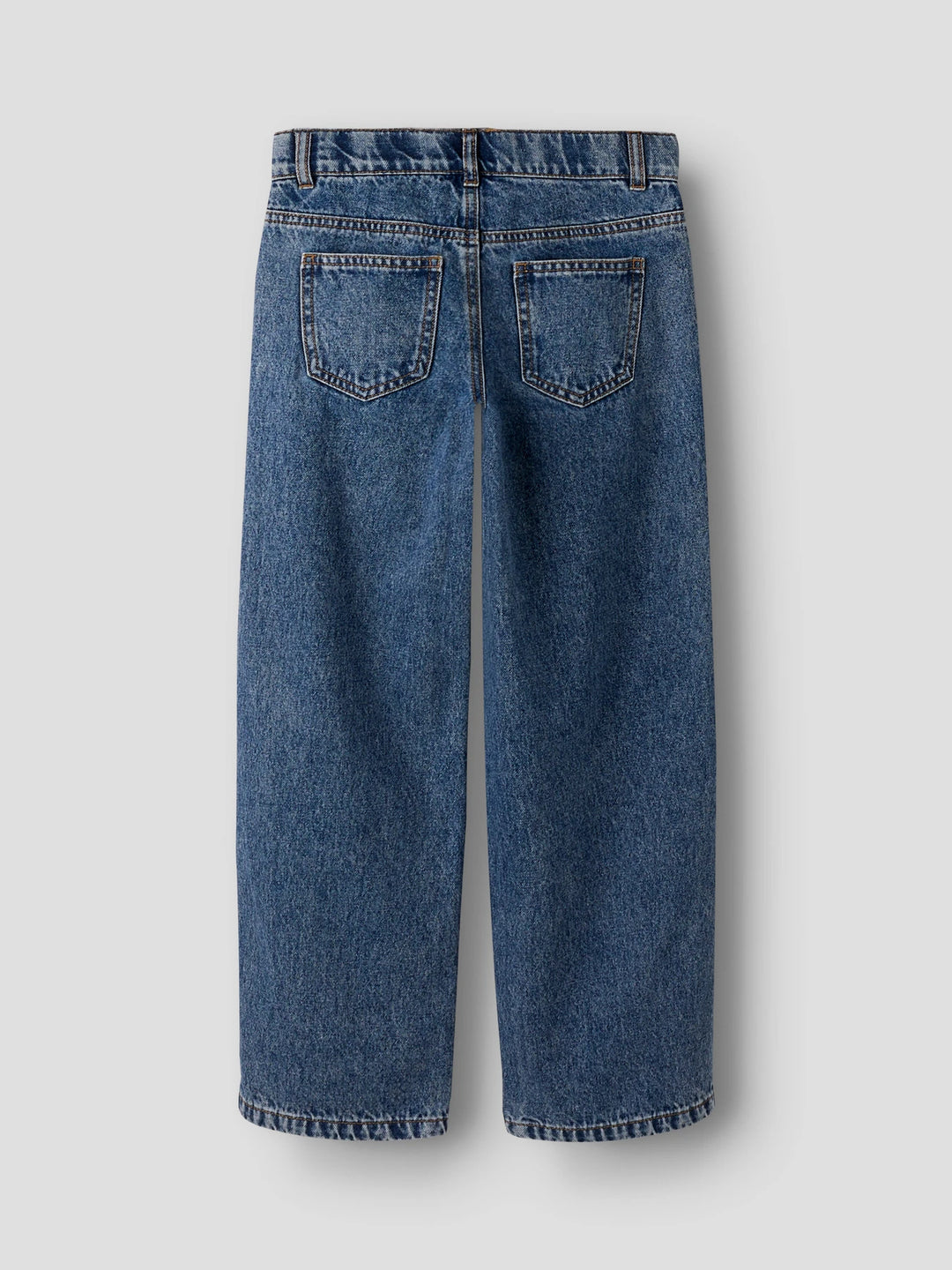 Rose Broek - blauw - Denim Blue RHINESTONE BOWS