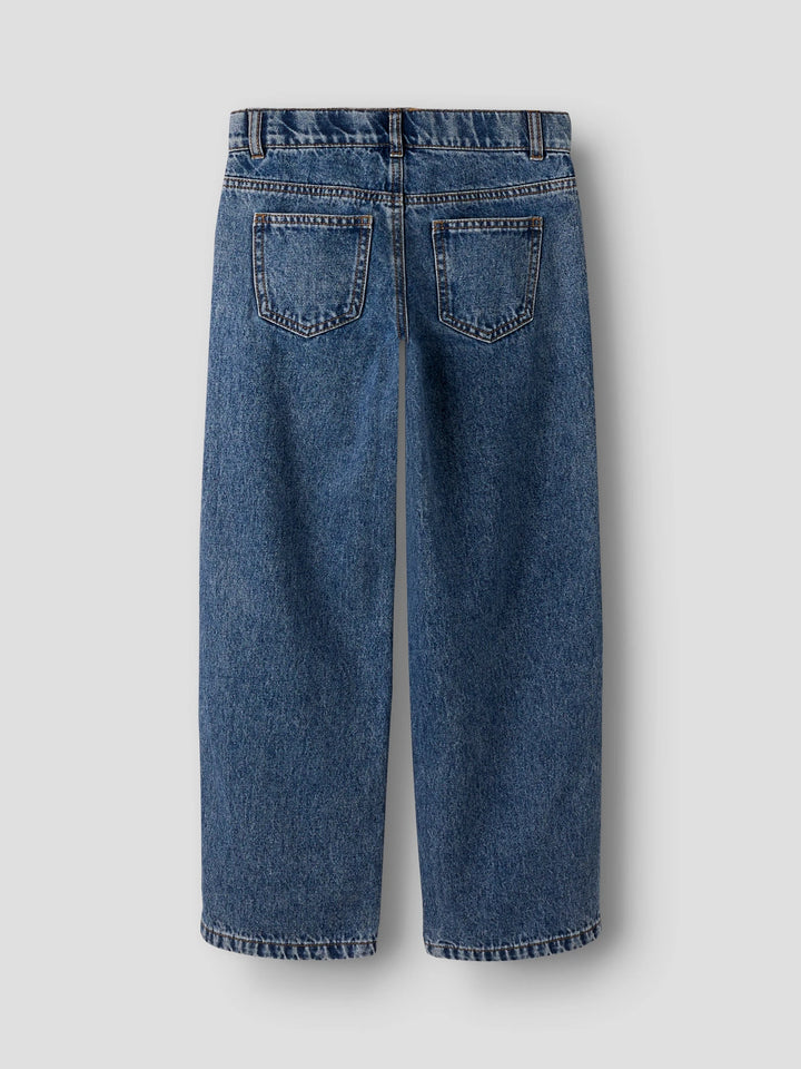 Rose Broek - blauw - Denim Blue RHINESTONE BOWS