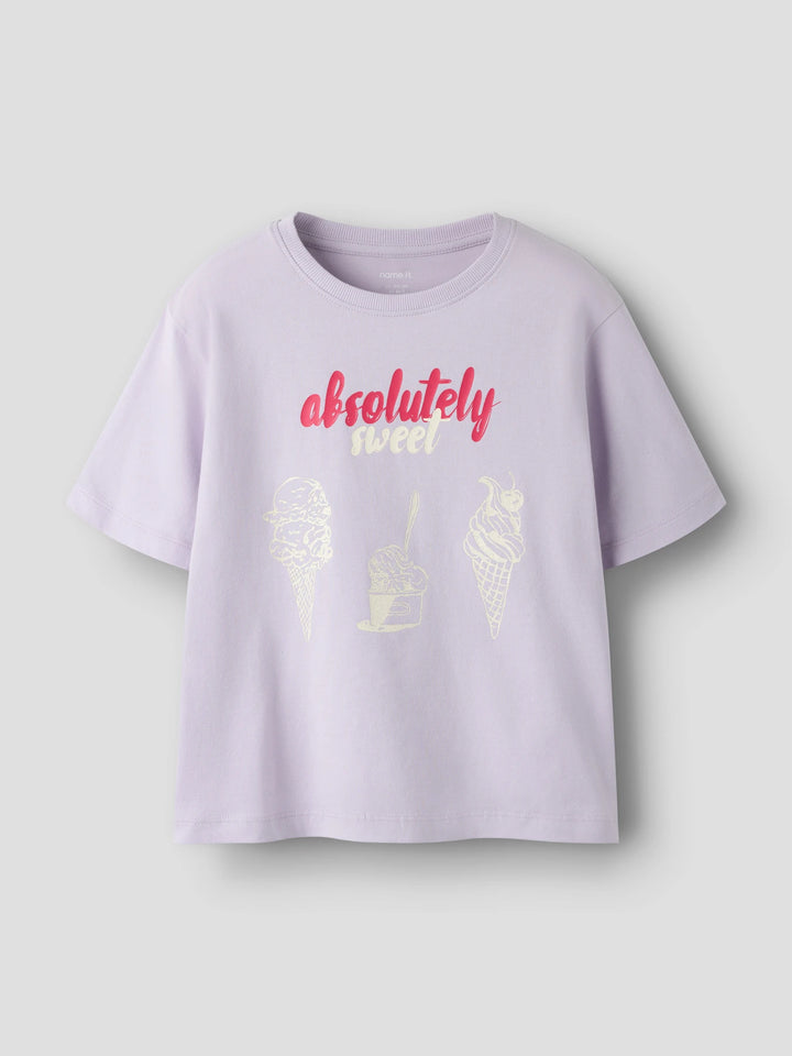 Harper T-shirt - paars - Orchid Petal