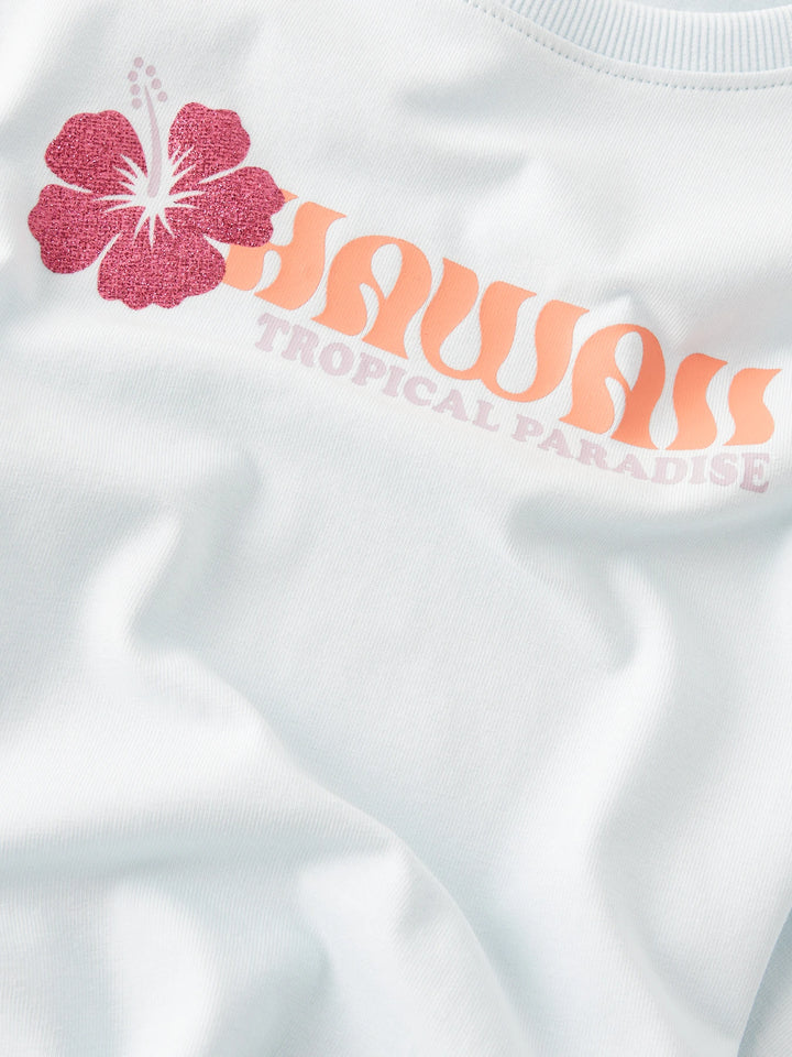 Janey T-shirt - turquoise - Delicate Blue