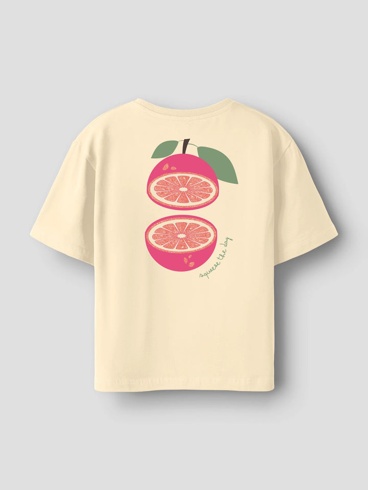 Janey T-shirt - oranje - Afterglow