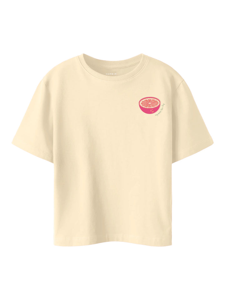 Janey T-shirt - oranje - Afterglow