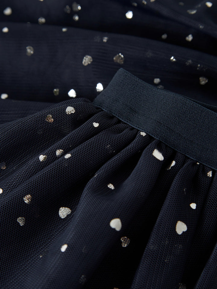 Terana Rok - blauw - Navy Blazer SILVER FOIL