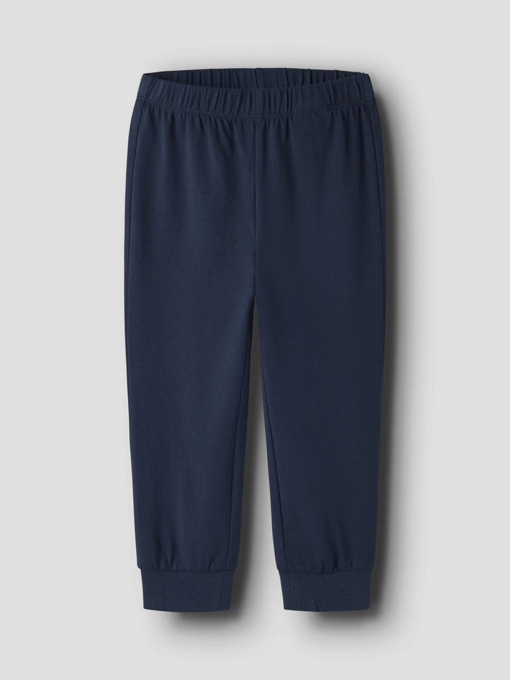 Nightset Pyjama - grijs - Grey Melange w/ Dark Sapphire pants