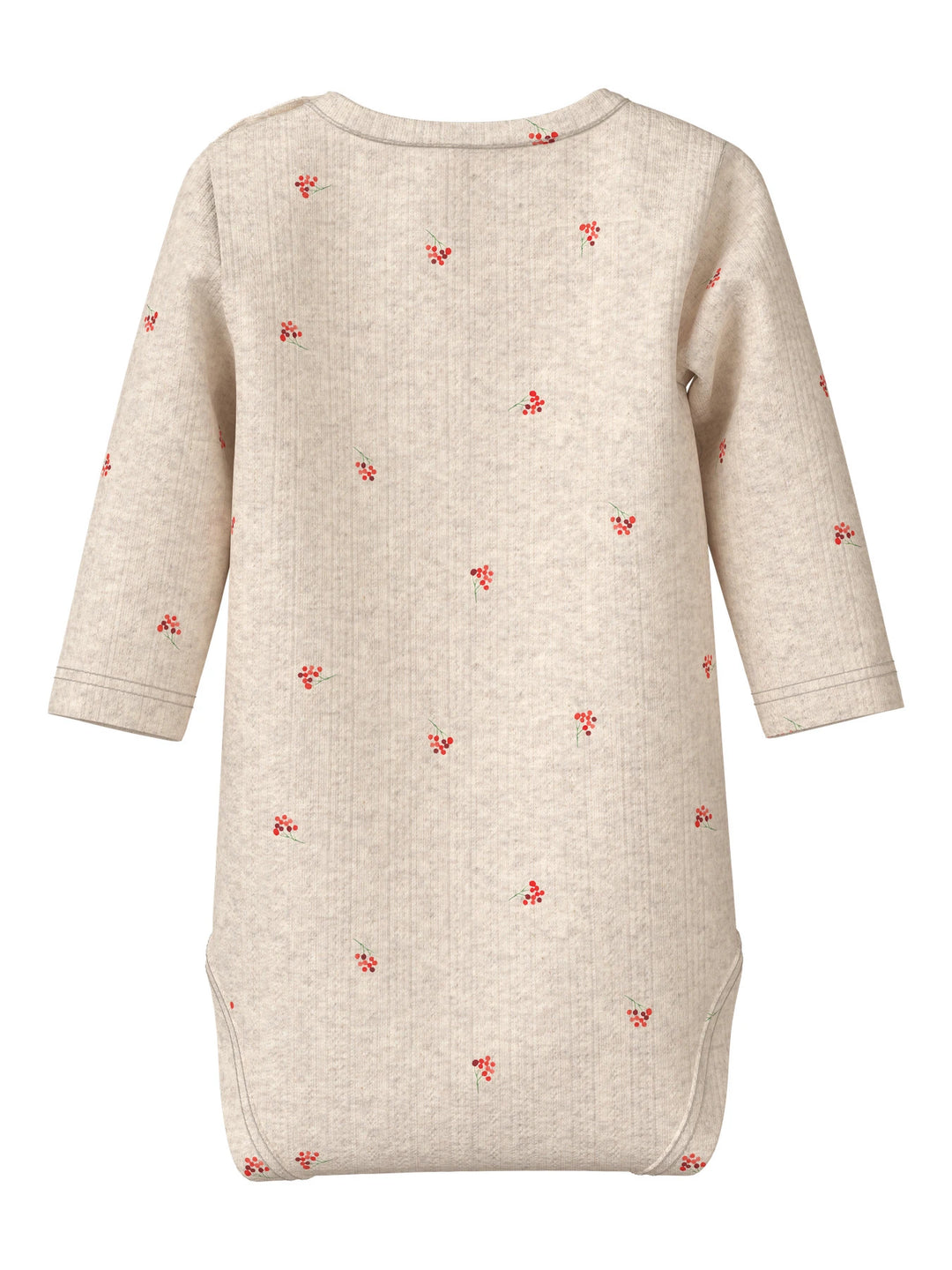 Berries Strampler - weiß - Peyote Melange