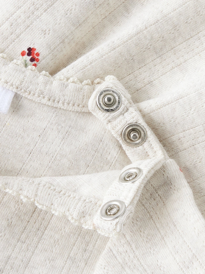 Berries Jurk - wit - Peyote Melange