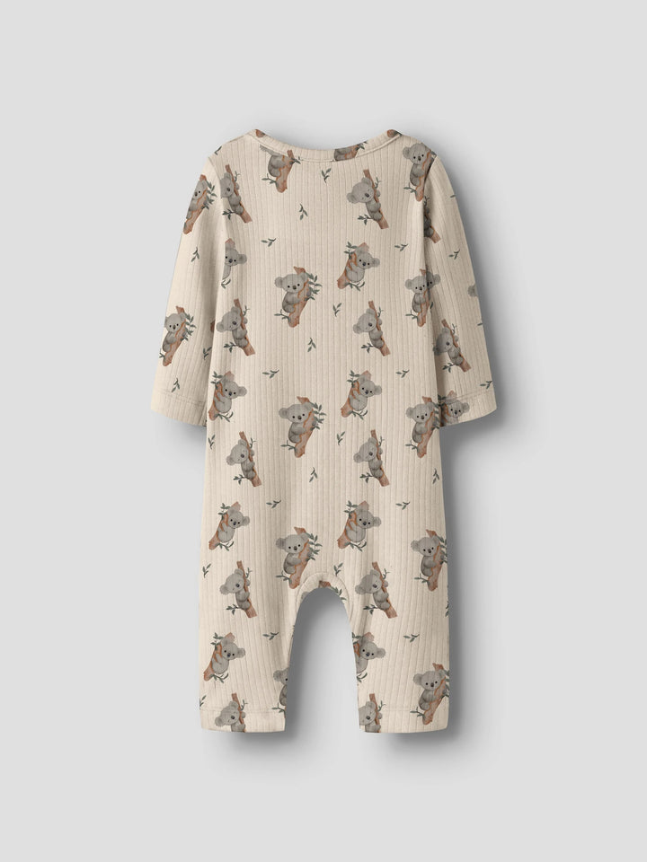 Boala Overall - weiß - Peyote Melange