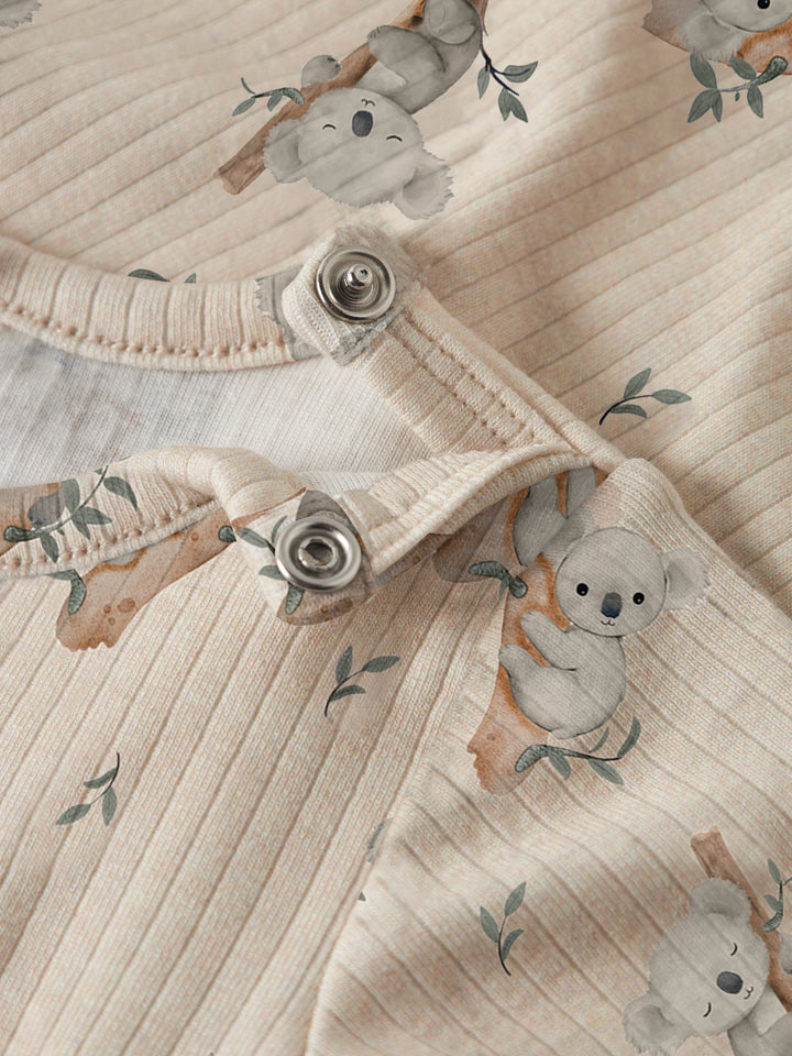 Boala Overall - weiß - Peyote Melange