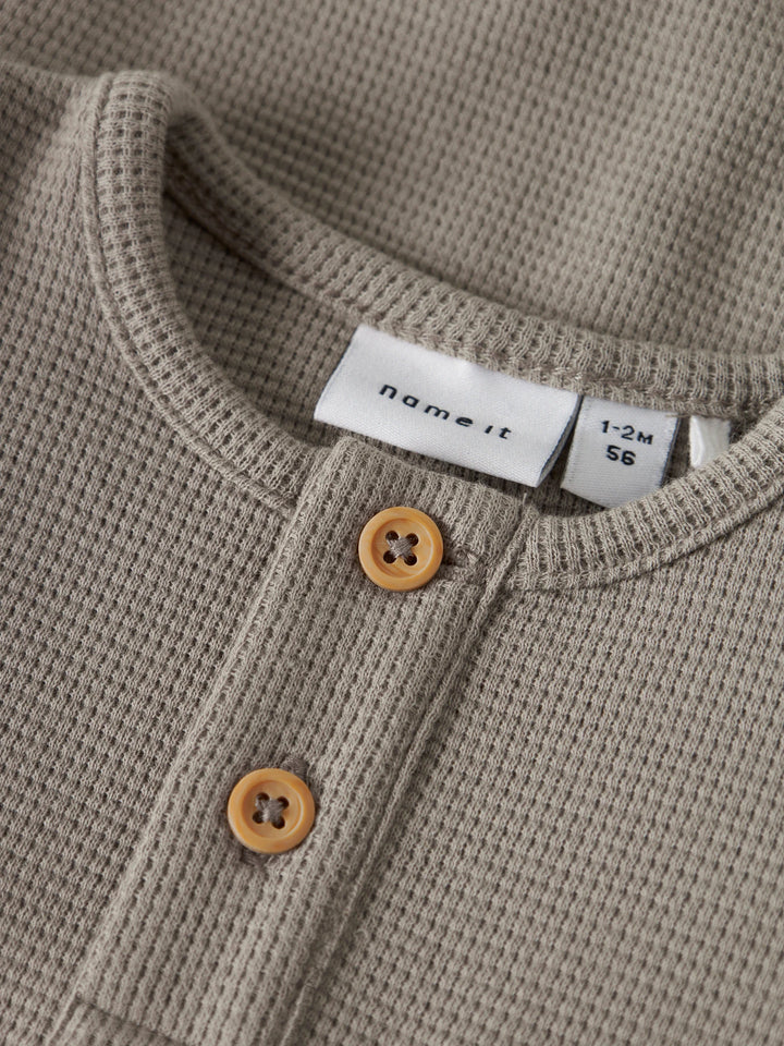 Balon Romper - grijs - Vintage Khaki