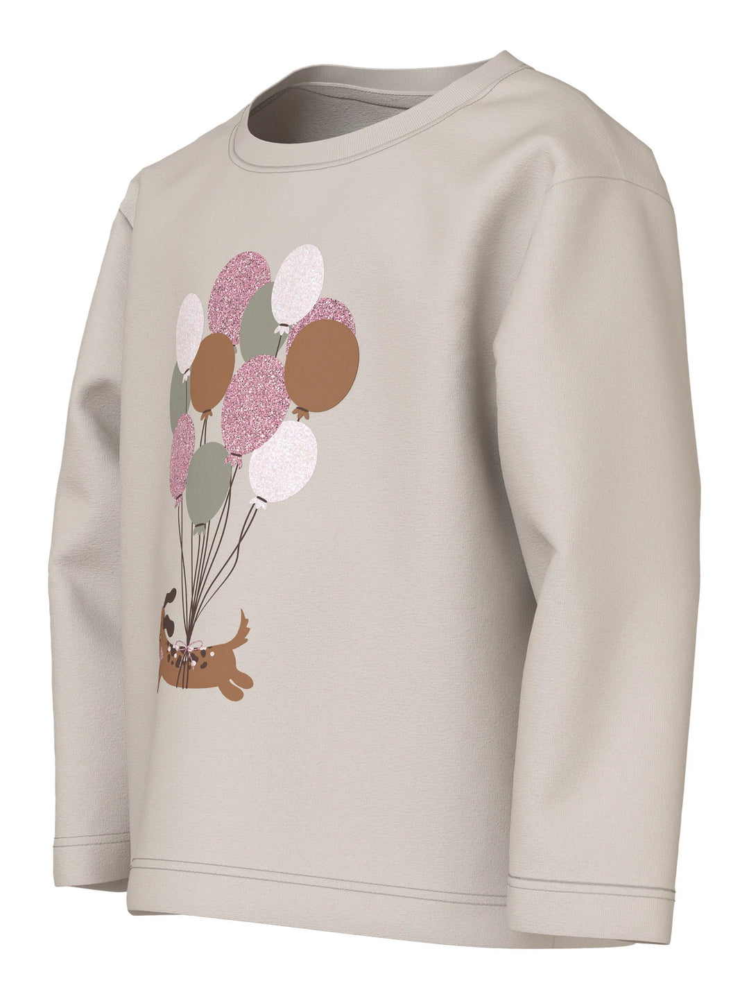 Velda T-shirt - grijs - Pumice Stone Ballon Dog