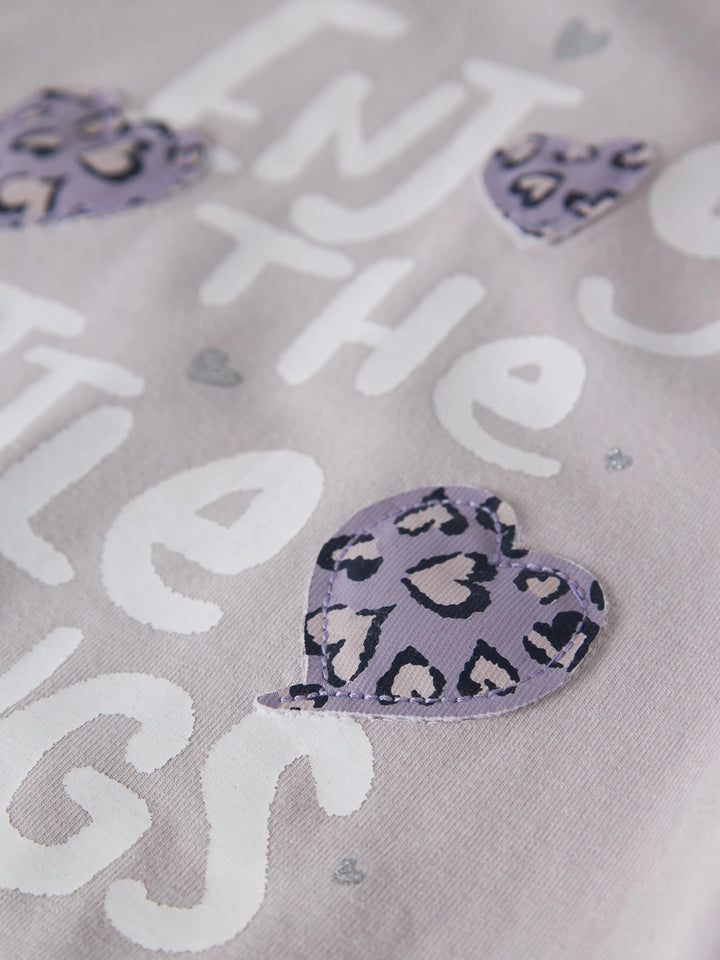 Bearta T-shirt - paars - Lilac Marble