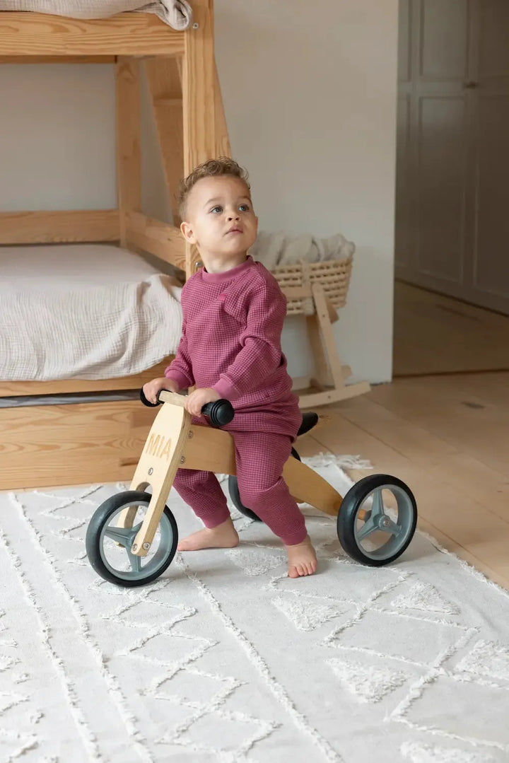 Kids Wafelpyjama Berry - Family edition