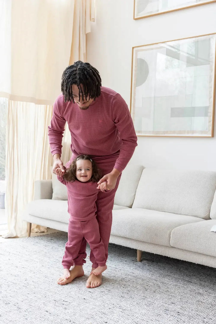 Adults Wafelpyjama Berry - Family Edition