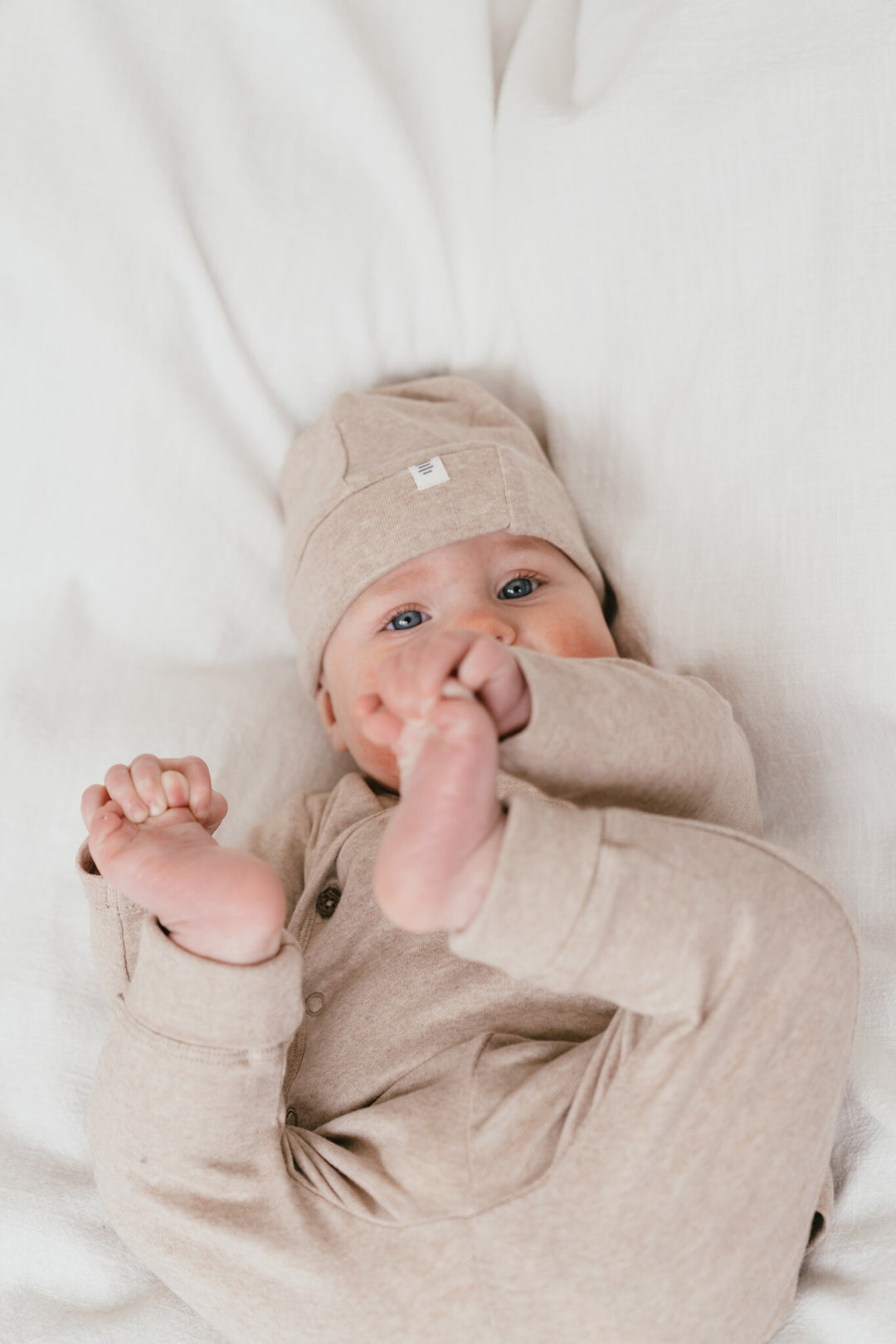 Broek outmeal melange