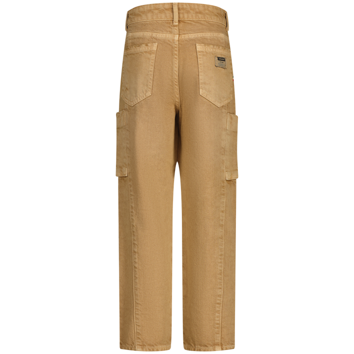 Spijkerbroek Castiano color KHAKI SAND Loose