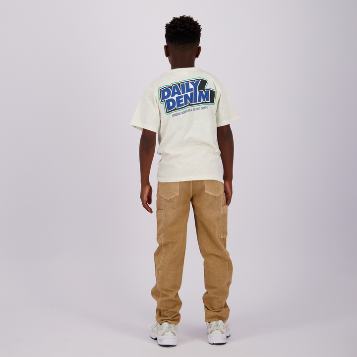 Spijkerbroek Castiano color KHAKI SAND Loose