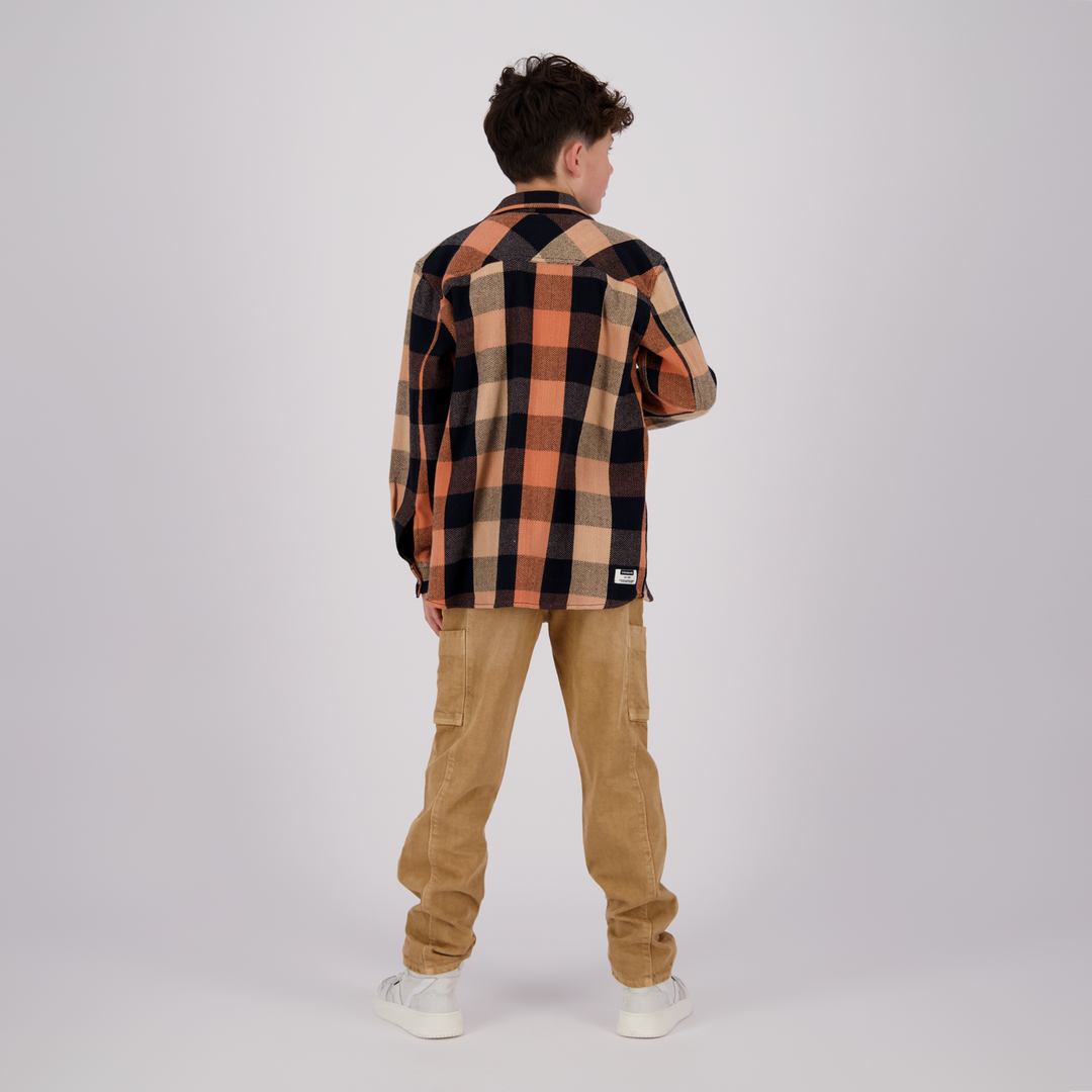 Blouse Luke Dusted orange Short high waist