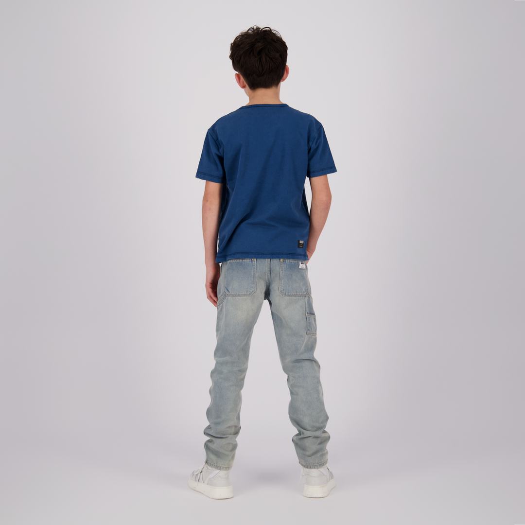 T - shirt Hank Jeans blue Short high waist