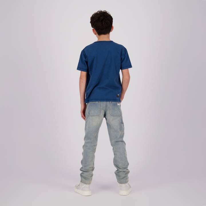 T - shirt Hank Jeans blue Short high waist