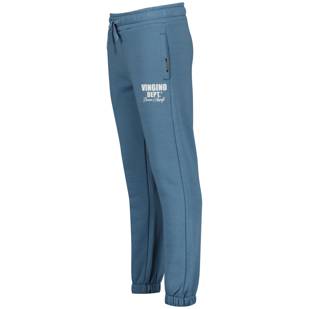 Broek Basic - pant Lake blue Regular