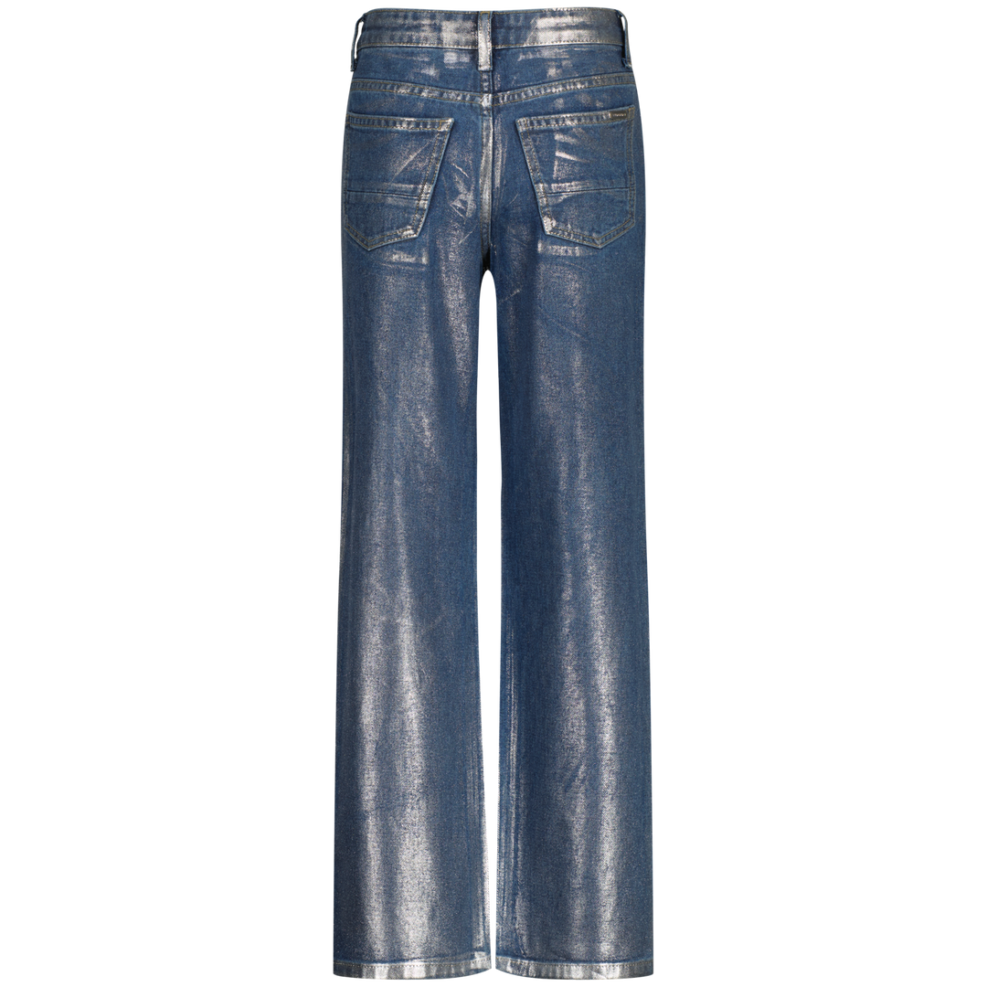 Spijkerbroek Cato Metallic Metallic Denim Wide leg
