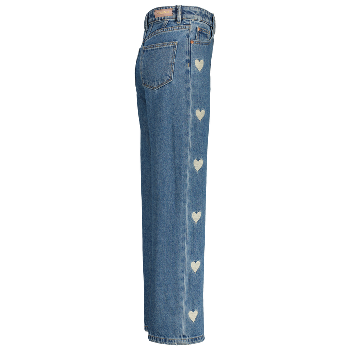 Spijkerbroek Cato Heart Light Vintage Wide leg