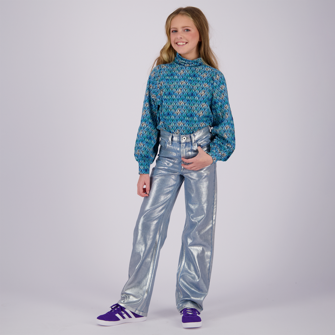 Blouse Jilianne Artic blue Comfort