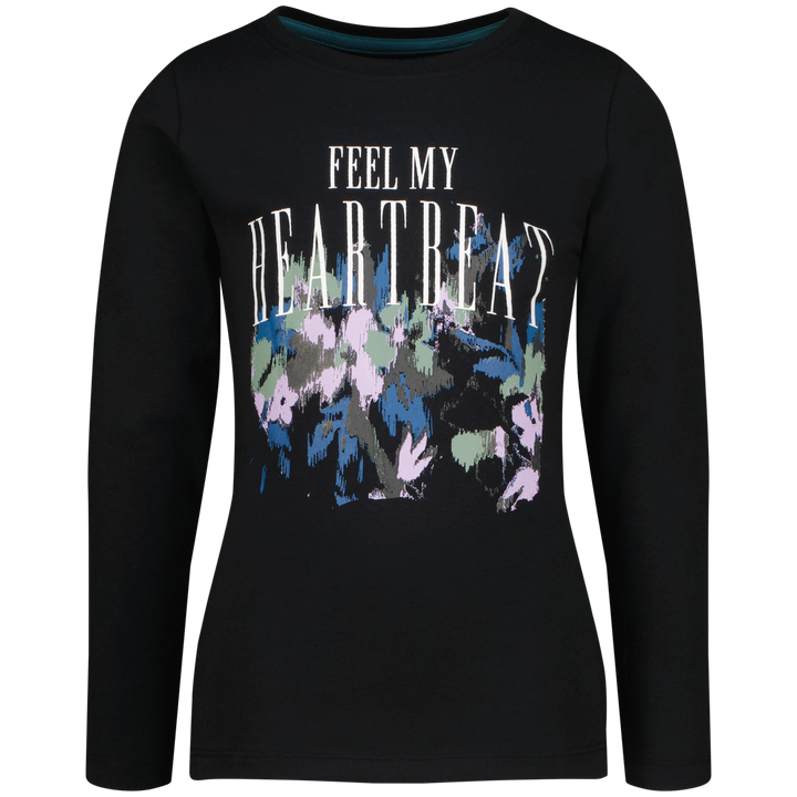 Longsleeve Jasmine Deep Black Comfort