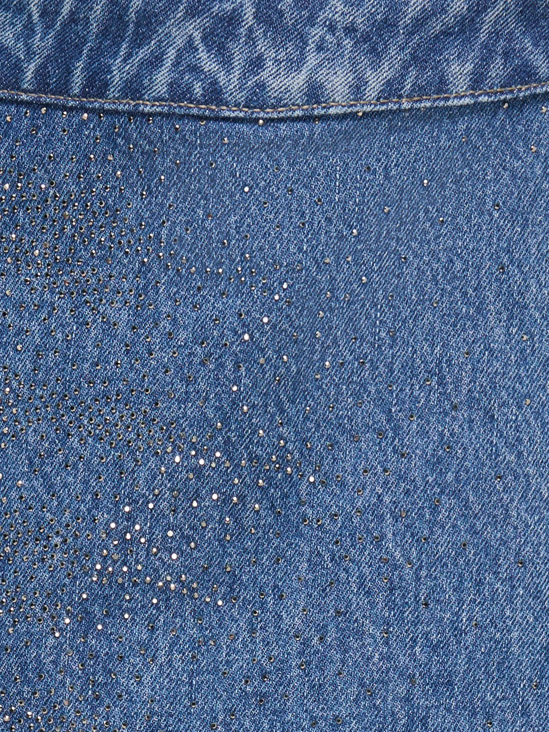 Kinderrock STELLA RHINESTONE Hellblauer Denim