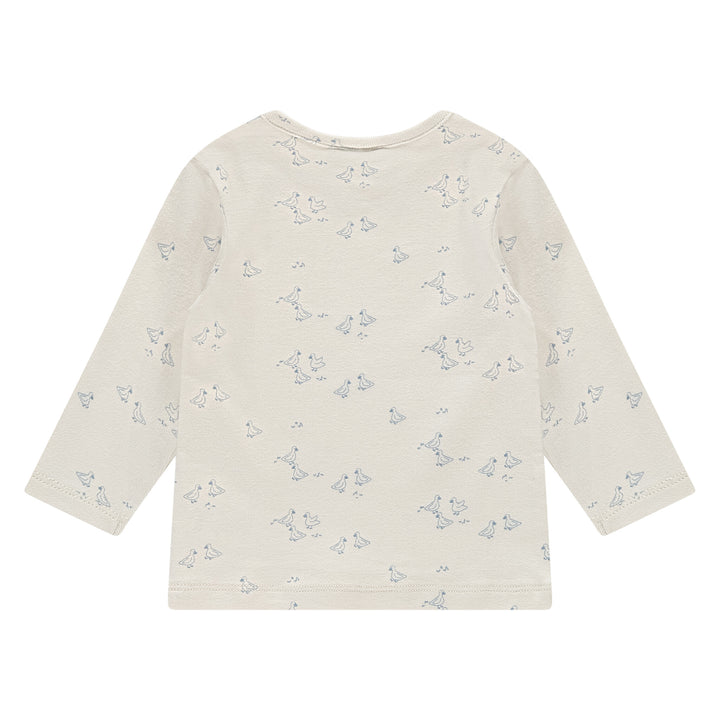 Langarmshirt Elfenbein