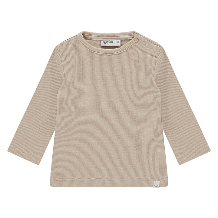 Langarmshirt beige