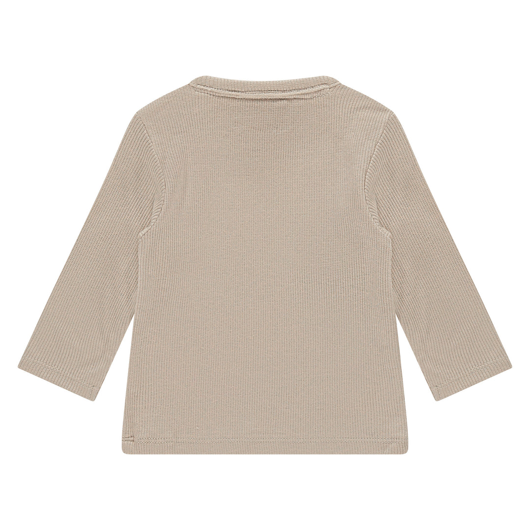 Langarmshirt beige