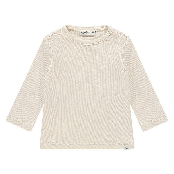 Langarmshirt Elfenbein