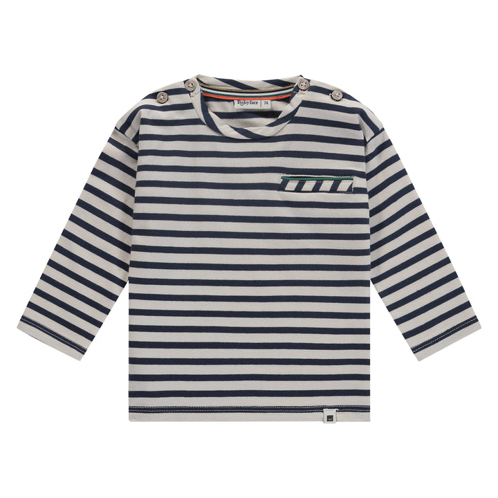 Langarmshirt Navy