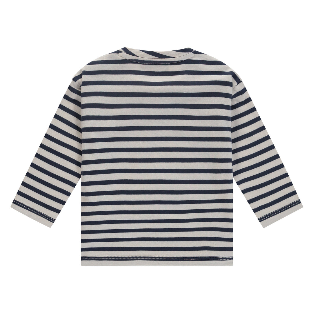 Langarmshirt Navy
