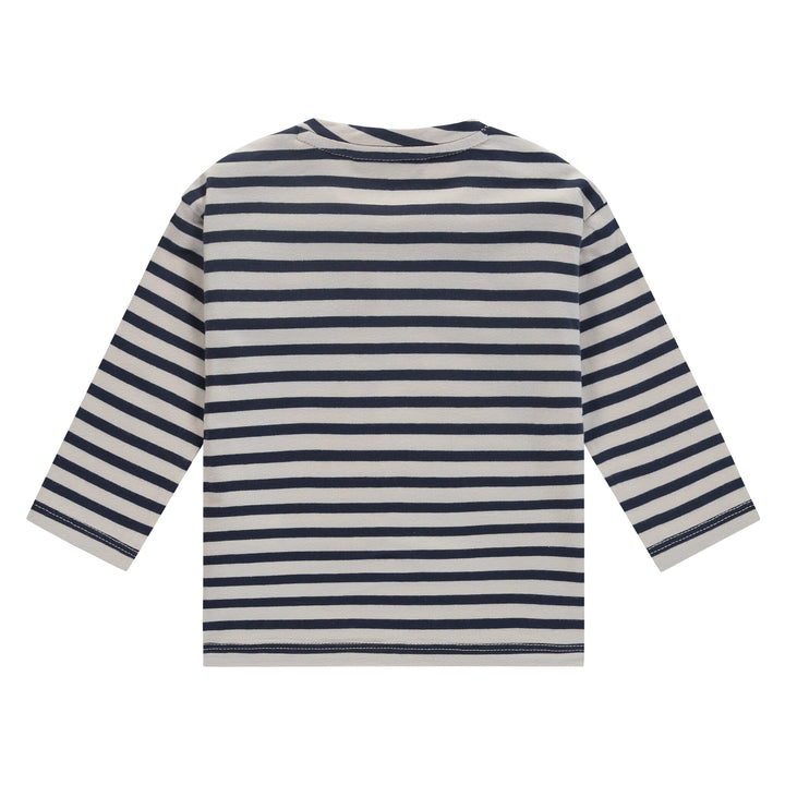Langarmshirt Navy