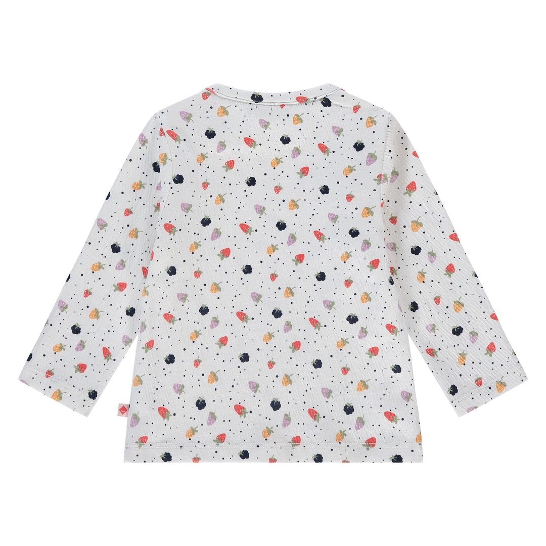 Langarmshirt Elfenbein