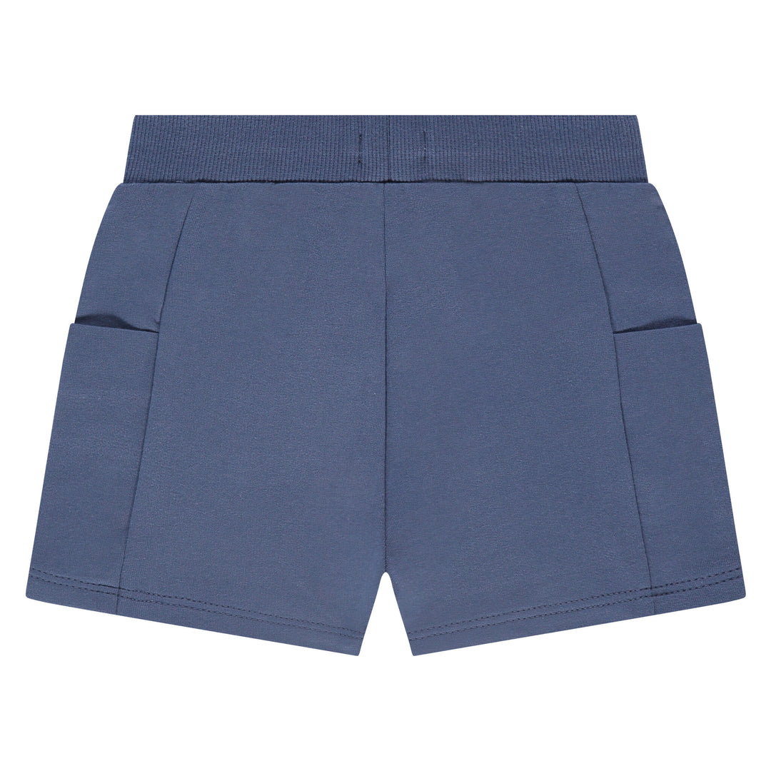 Short blue